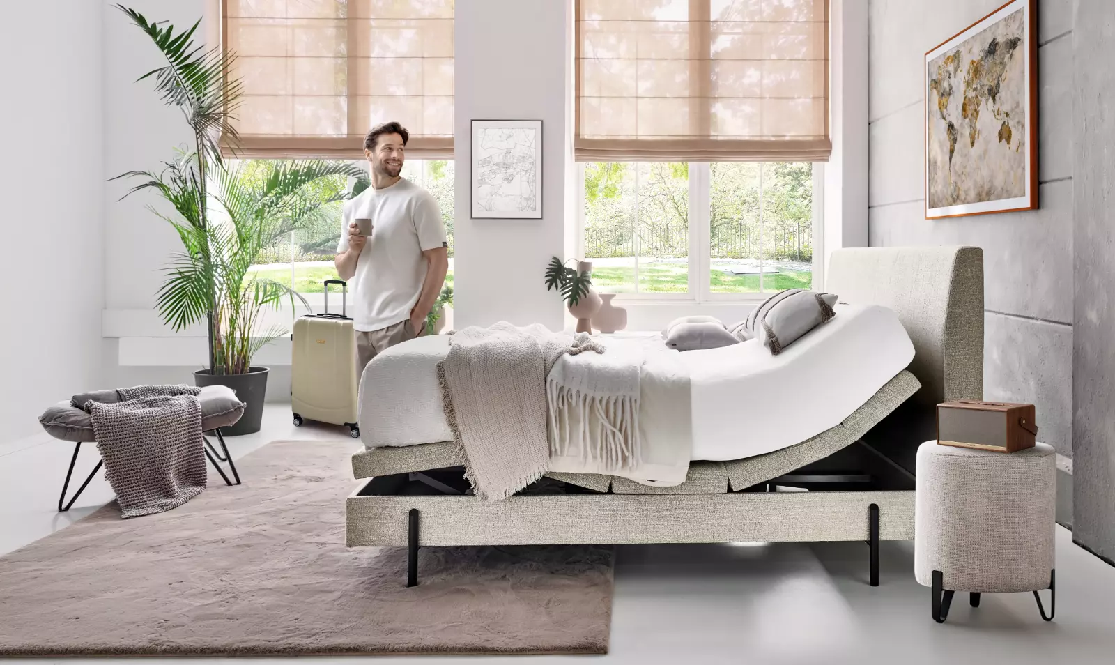 Imagine Flow Video Velda Imagine elektrische boxspring